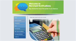 Desktop Screenshot of merchantnotification.com